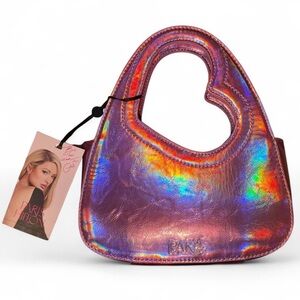 Paris Hilton Pink Holographic Mini Bag